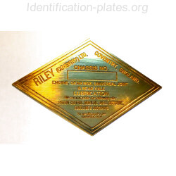 Riley chassis plate