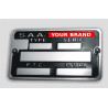 Citroen vin plate
