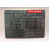 Citroen body plate, Citroen body plate