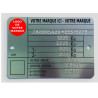Plaque constructeur Alfa - Lancia