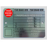 Refaire Plaque constructeur Alfa - Lancia