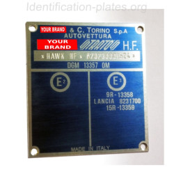 Lancia Torino body tag