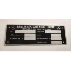 Mercedes Daimler Benz Id...