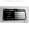 Id Plate for all brands - Italian version